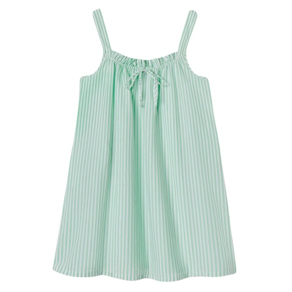 LAKE Other - LAKE brand Alice Nightgown in Clover Leaf Green Seersucker Breezy Breathable M
